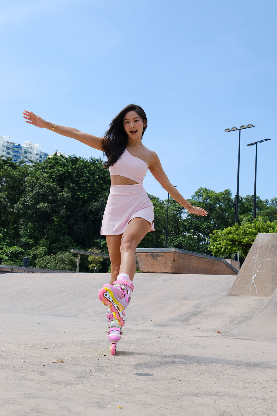 Deuce Toga Dress (Pink Smoothie)