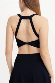 Freya Long Line (Classic Black)