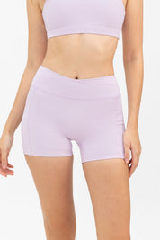Peachy Mini Shorts  (Taro)