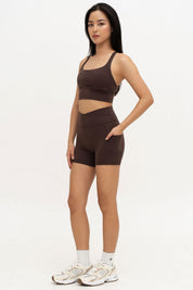 Rookie Mini Shorts 4" (Espresso)