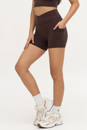 Rookie Mini Shorts 4" (Espresso)