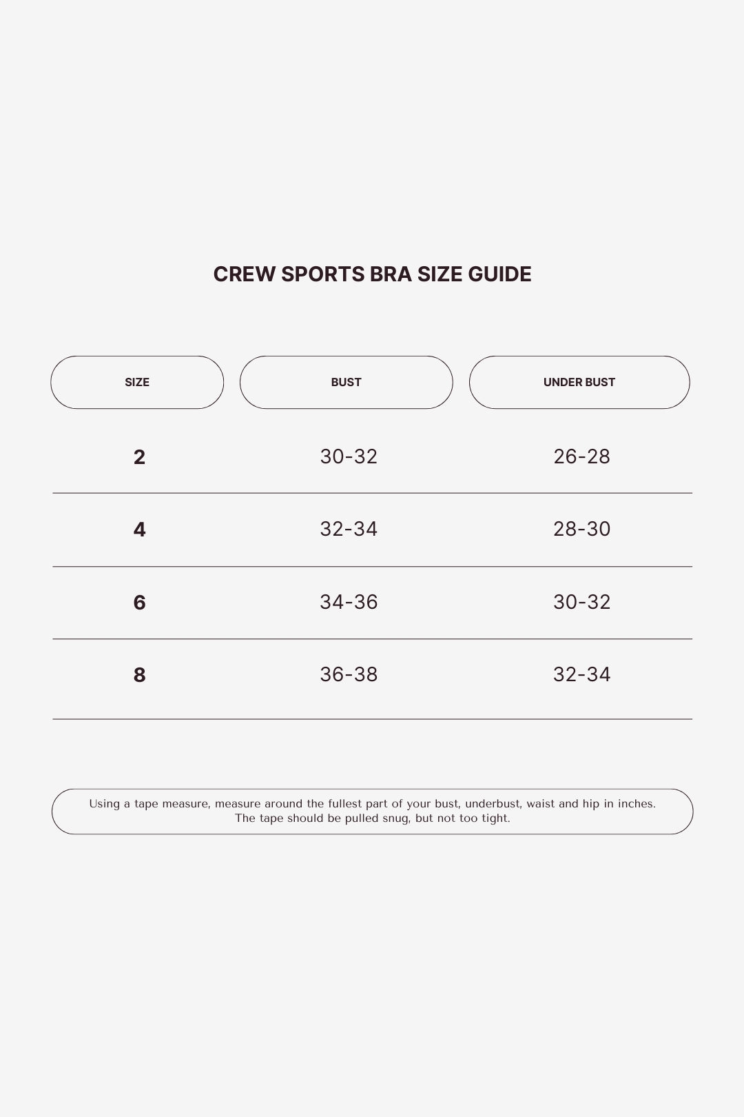 Crew Sports Bra
