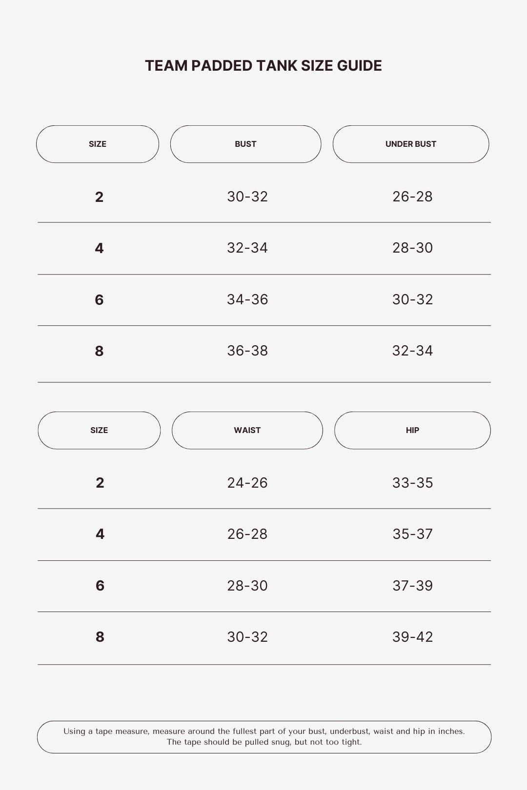 Team Padded Tank (U.P $58, No Return/Exchange)