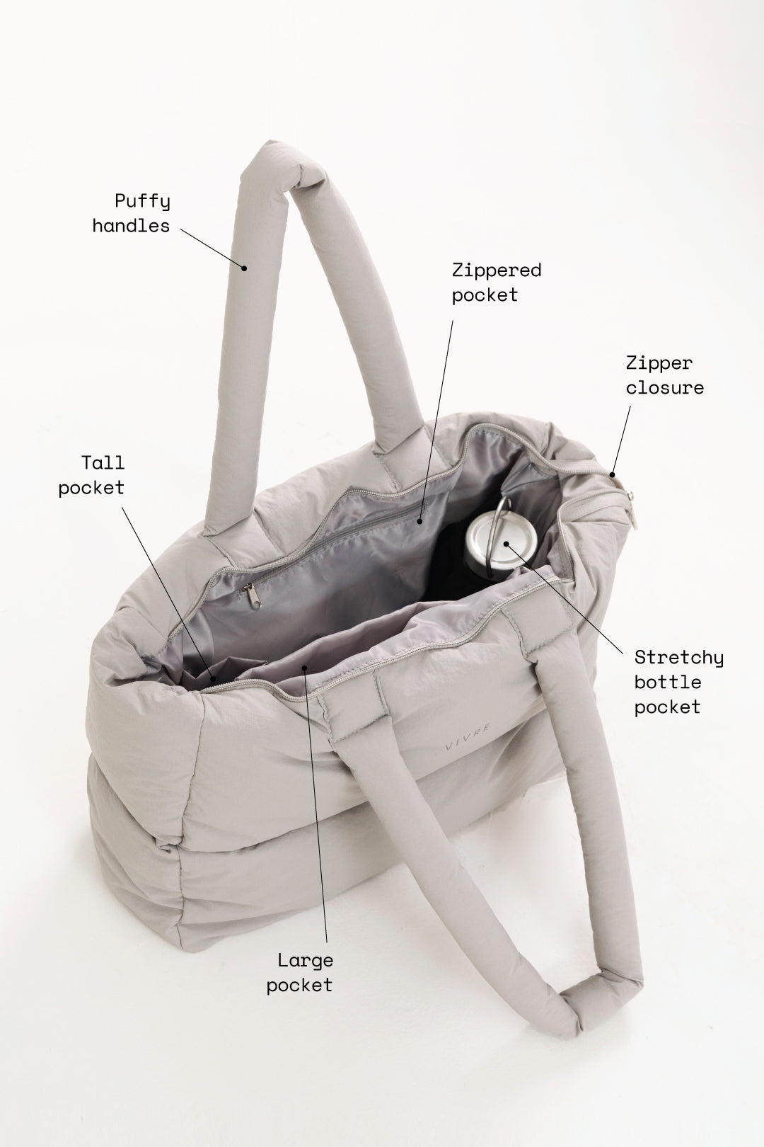 Snuggle Gym Tote – Vivre Activewear - Main Image