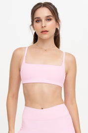 Ally Sports Bra (Pink Smoothie)