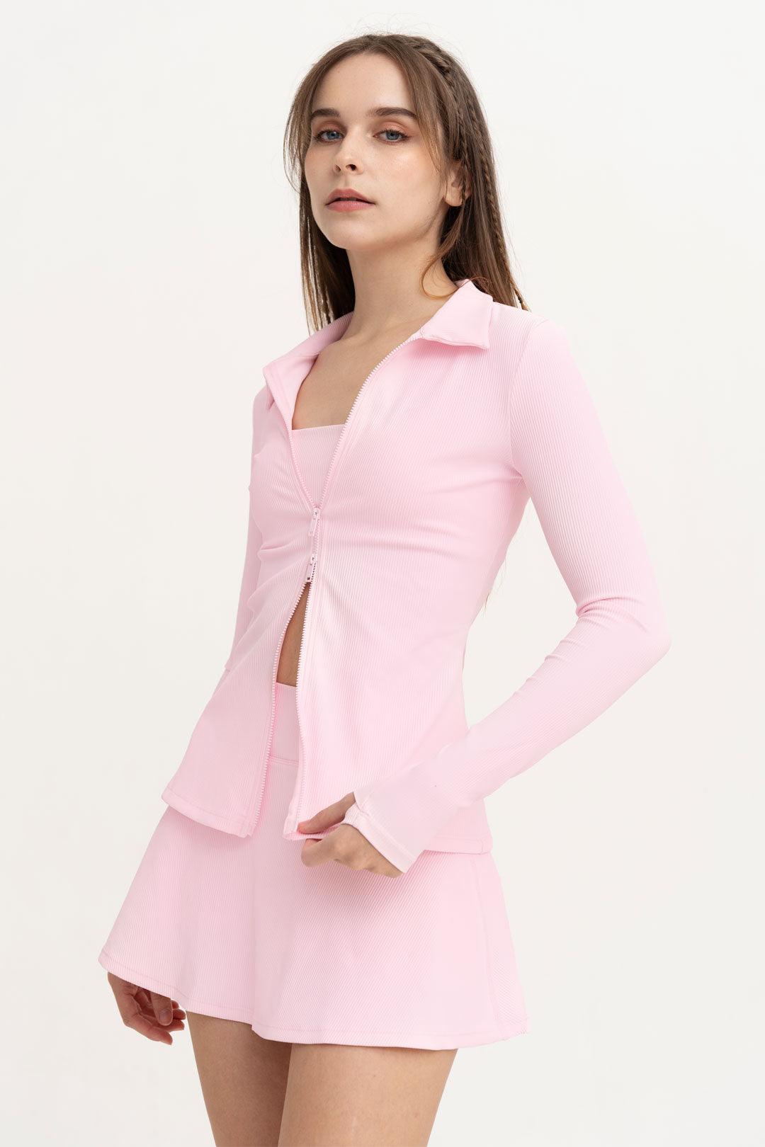 Ashley Cardigan (Pink Smoothie)