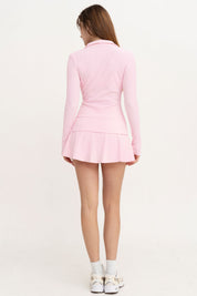 Ashley Cardigan (Pink Smoothie)