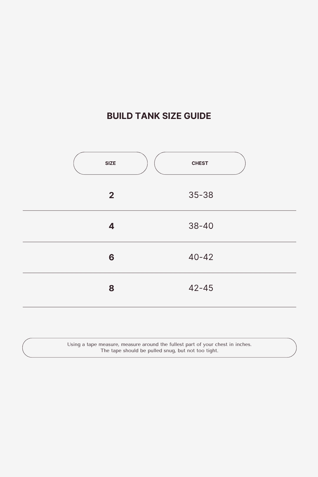 Build Tank (Men) PREORDER