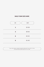 Build Tank (Men) PREORDER