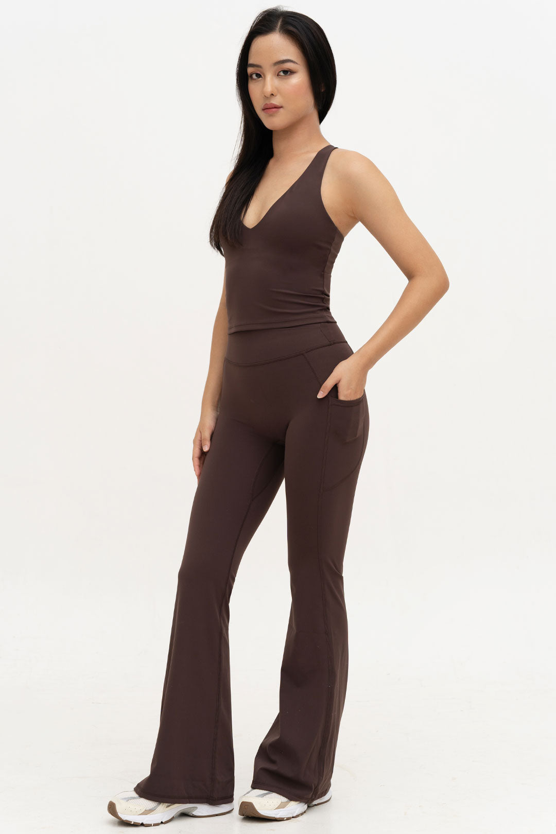 Charm Padded Tank (Espresso)