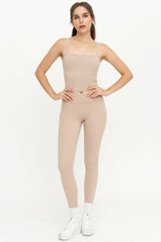 Core Padded Tank (Almond)