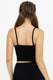 Core Padded Tank (Black/Milk)