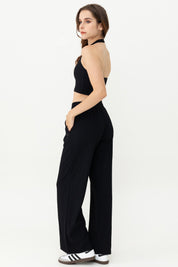 Form Halter Long Line & Restore Pants (Hashy x Vivre) Black Bundle BACKORDER