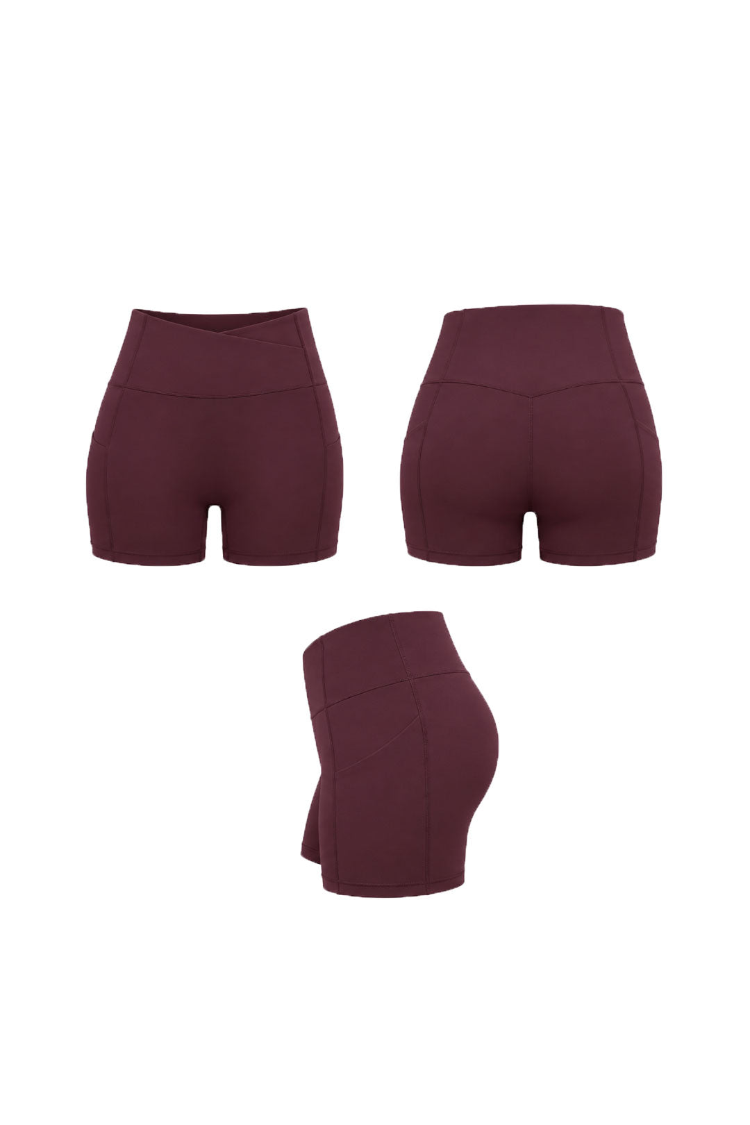 Form Shorts 4in Cherry Cola