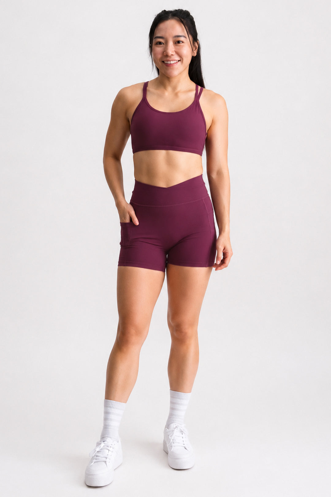 Form Shorts 4in Cherry Cola