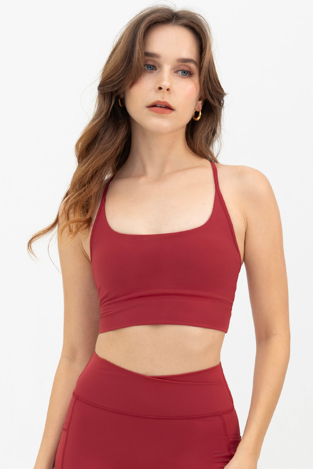 Grit Long Line Sports Bra (Aimee X Vivre)