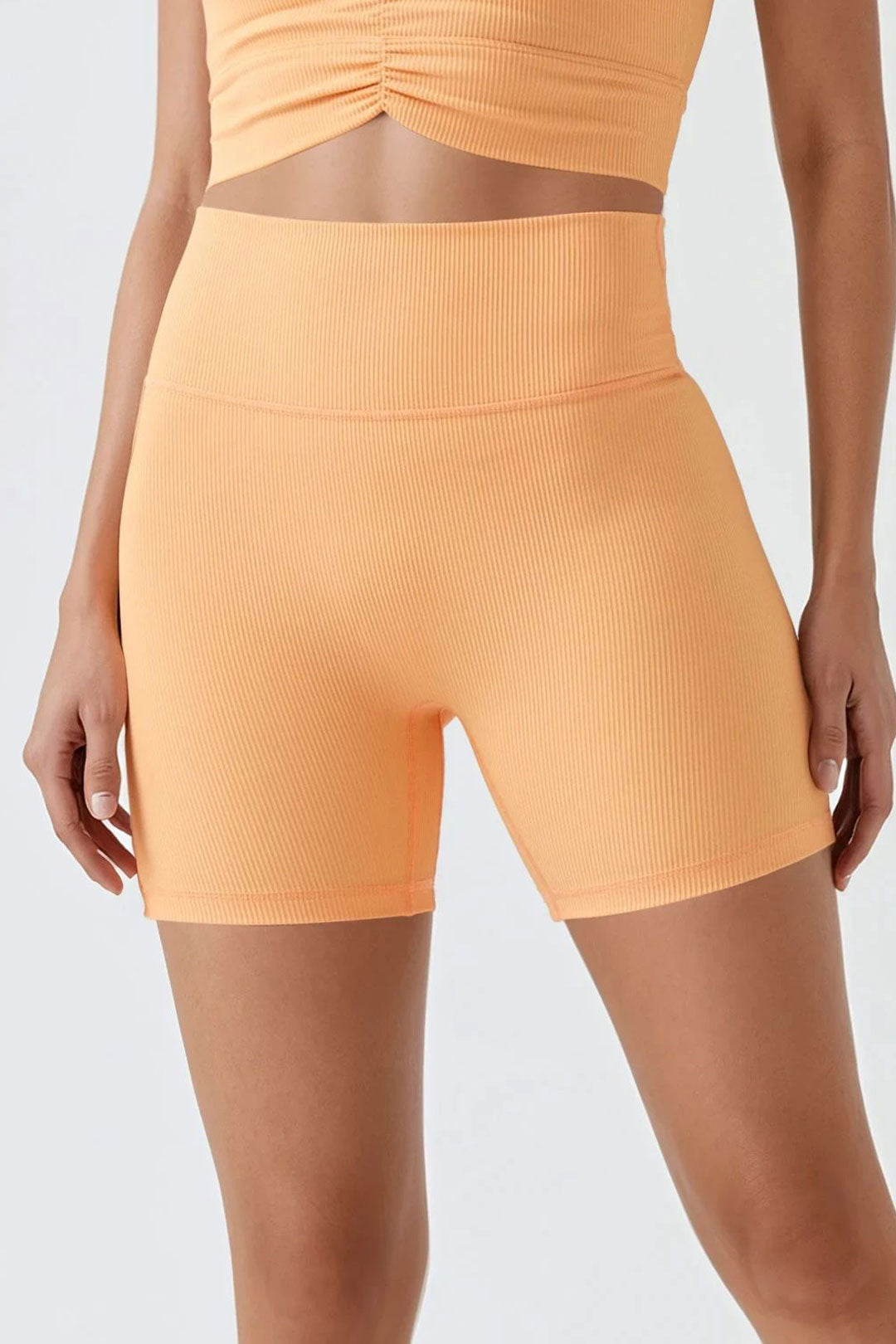 Kira Ribbed Biker Shorts 5" PREORDER