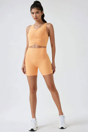 Kira Ribbed Biker Shorts 5" PREORDER