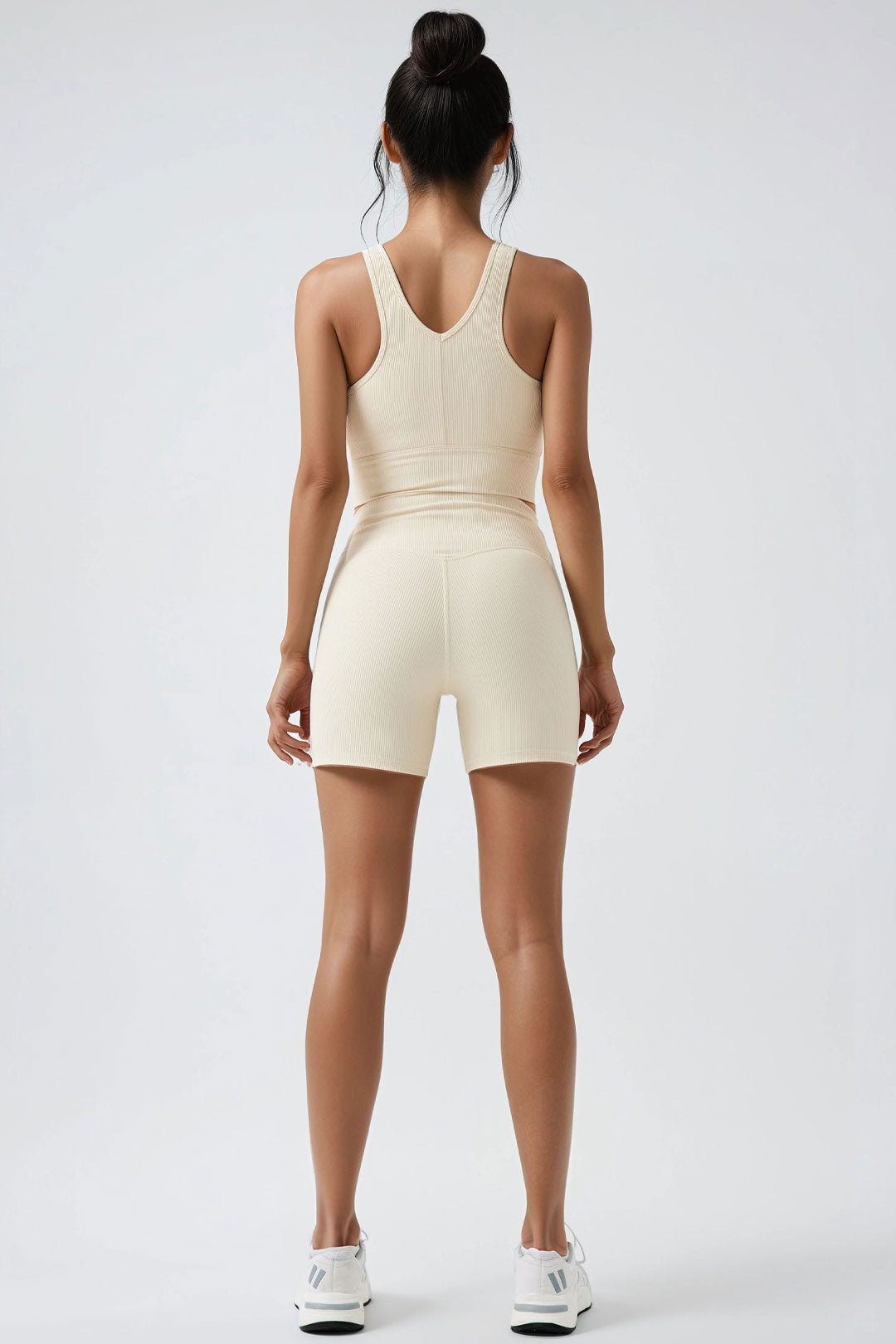 Kira Ribbed Biker Shorts 5" PREORDER