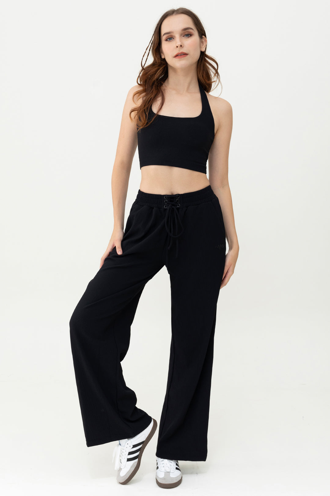 Form Halter Long Line & Restore Pants (Hashy x Vivre) Black Bundle BACKORDER