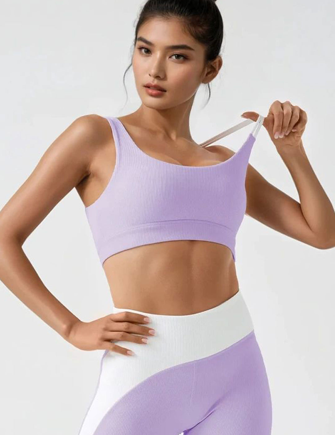 Riley Ribbed Sports Bra PREORDER