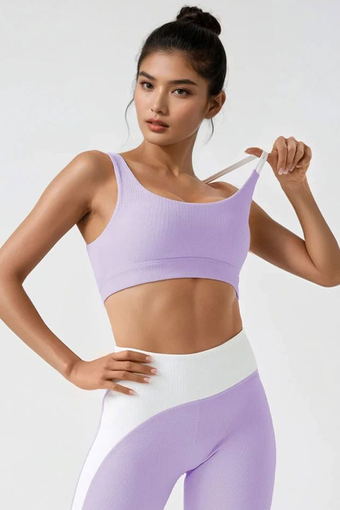 Riley Ribbed Sports Bra PREORDER