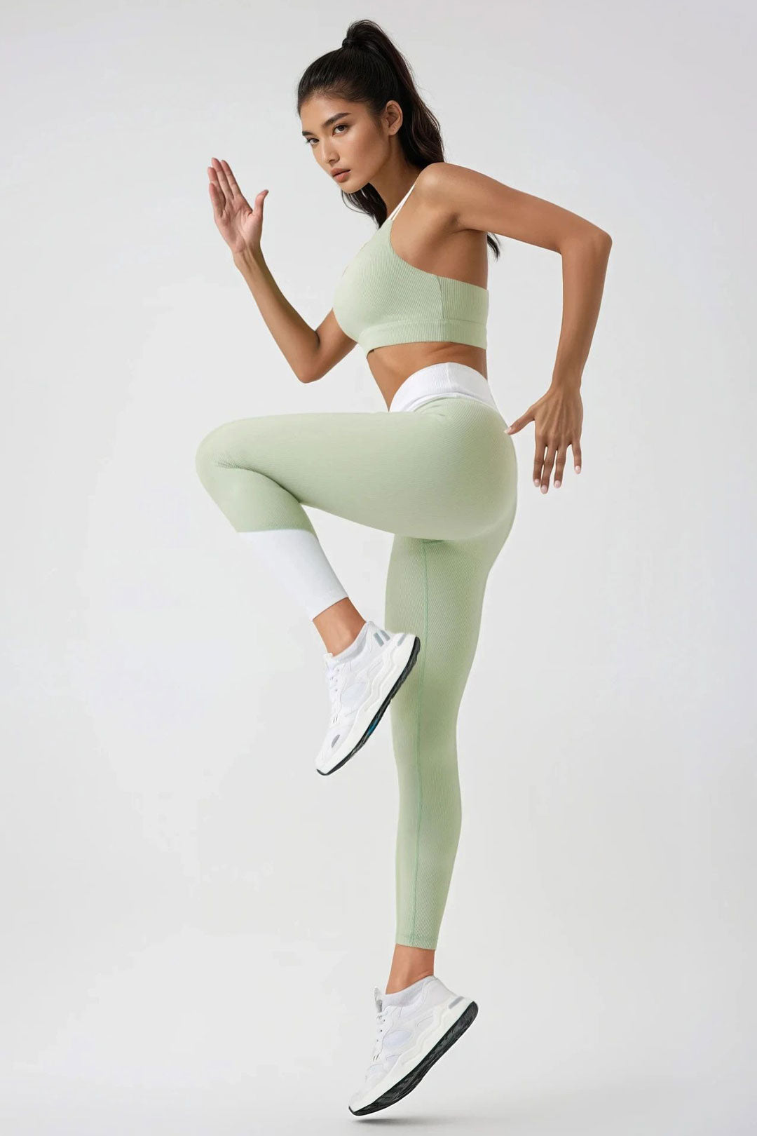 Riley Ribbed Sports Bra PREORDER