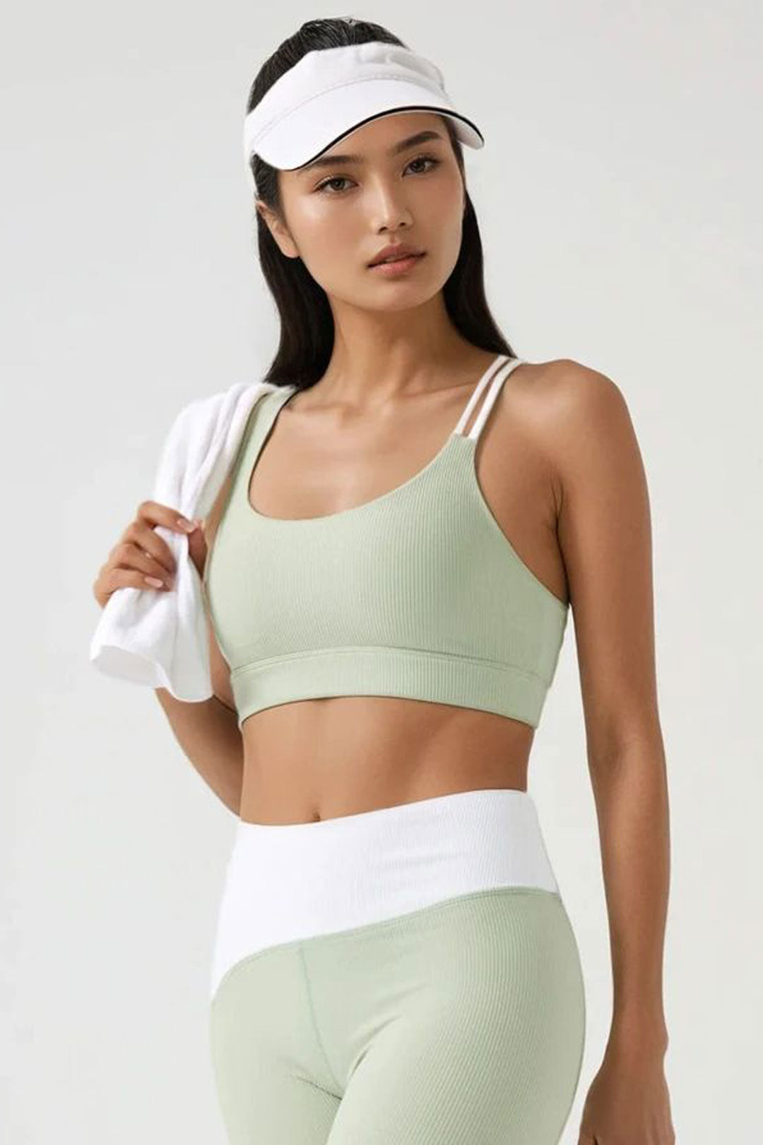 Riley Ribbed Sports Bra PREORDER