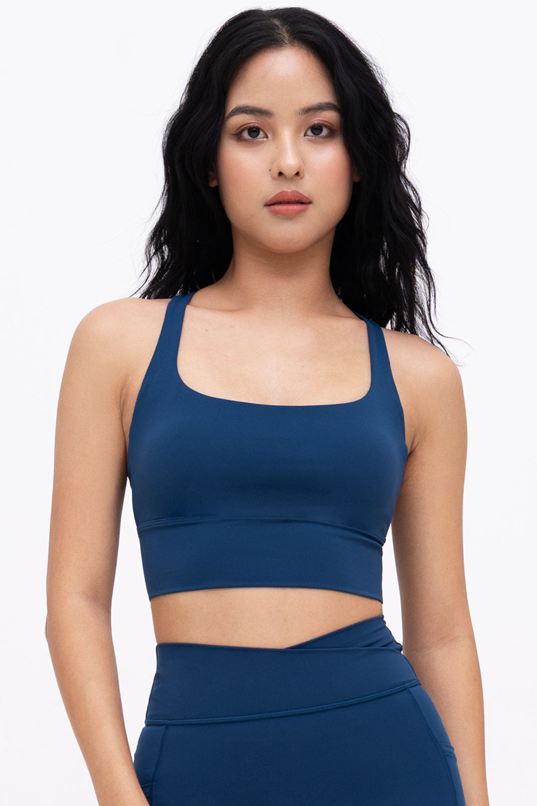 Ripple Long Line Sports Bra