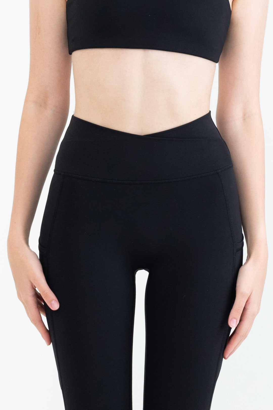 Press Loft  Image of Wellicious - Best Yoga Pants - Caviar Black