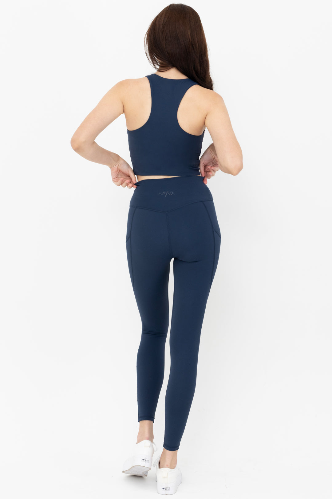 Gymshark Crossover leggings NWT Blue Size M - $30 New With Tags - From Riose