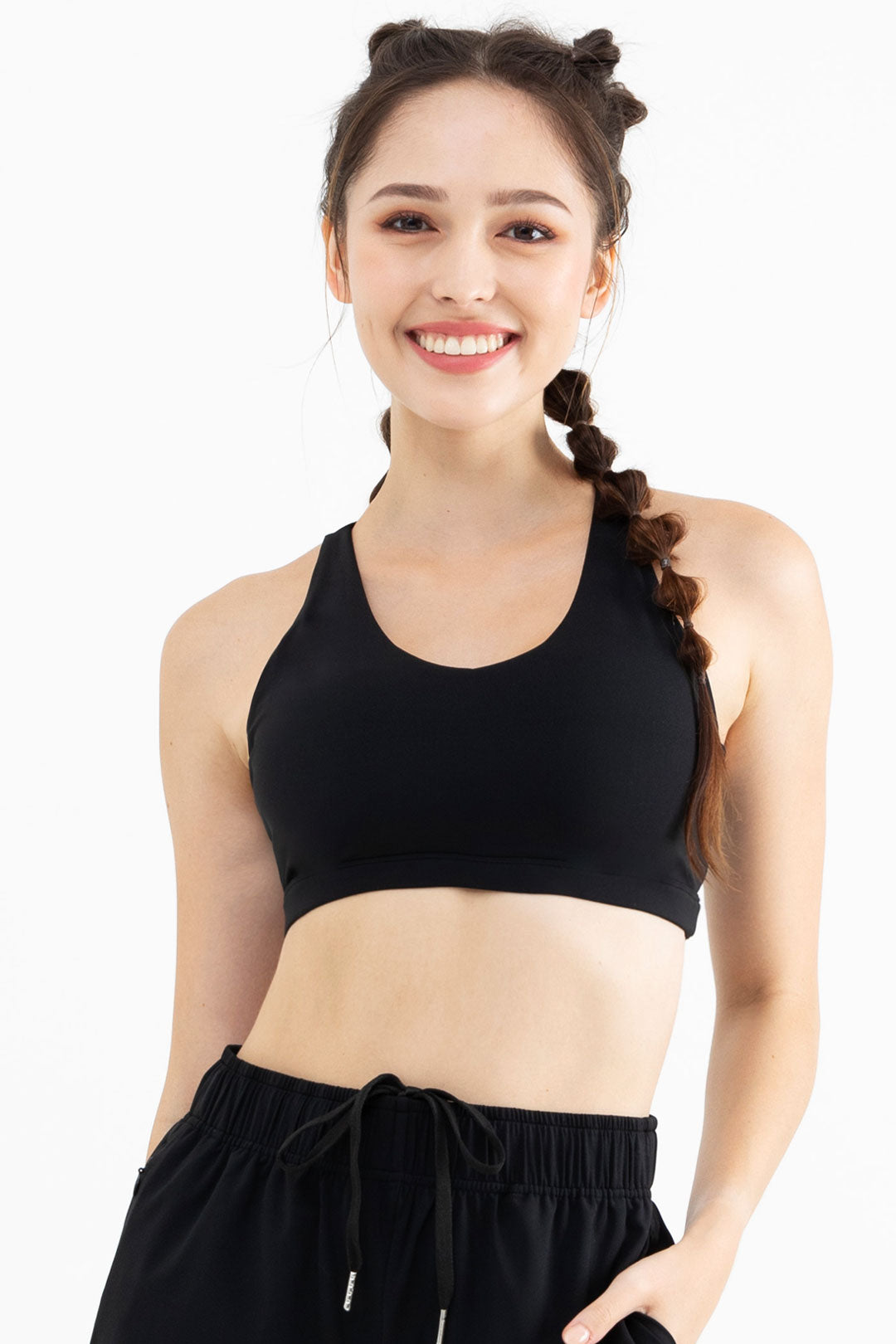 Base Sports Bra - Black