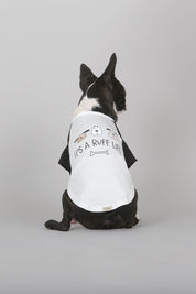 Paw-er Active Tee (it’s a Ruff Life - White)